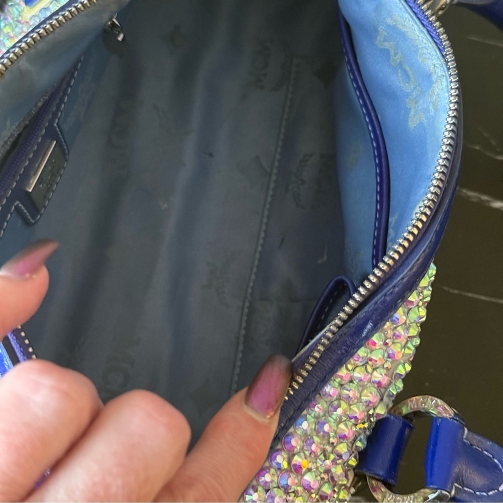 💎MCM PAPILLON BAG WITH ADDED BLING 💎 - Picture 7 of 14